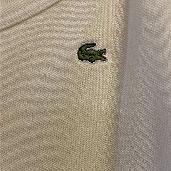 Lacoste Women's Classic White Tank - Picture 2 of 4